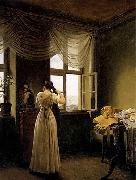 Georg Friedrich Kersting At the Mirror oil painting on canvas